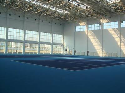 斌豪达体育承接体育网球场护栏施工,篮球场等场地护栏